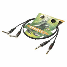 SOMMER CABLE ON33-0300-SW Клавішний кабель SC-Onyx, jack – jack кутовий, стерео, 3 м