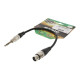 SOMMER CABLE HBP-XF6S-0300 Instrument cable | XLR / jack, HICON