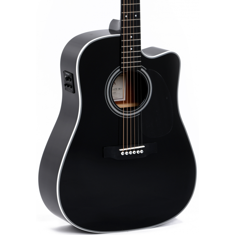 SIGMA DMC-1E-BK+ (Fishman Presys II) - Акустична гітара
