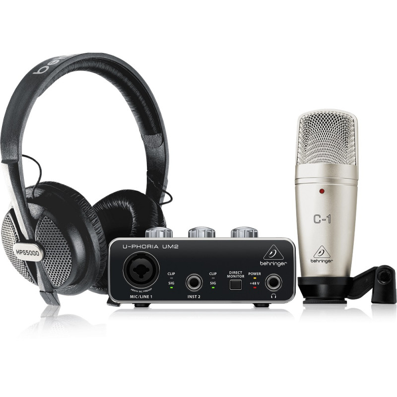 BEHRINGER U-PHORIA STUDIO Набір для звукозапису