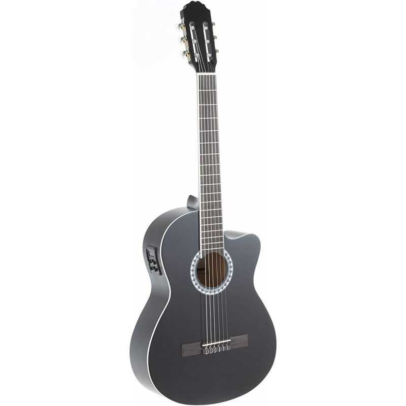 GEWA Basic E-Classic 4/4 Black Класична гітара