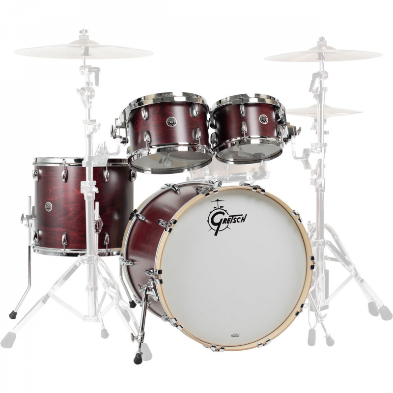 Барабанна установка Gretsch USA Brooklyn GB-E8246 Satin Cherry Red