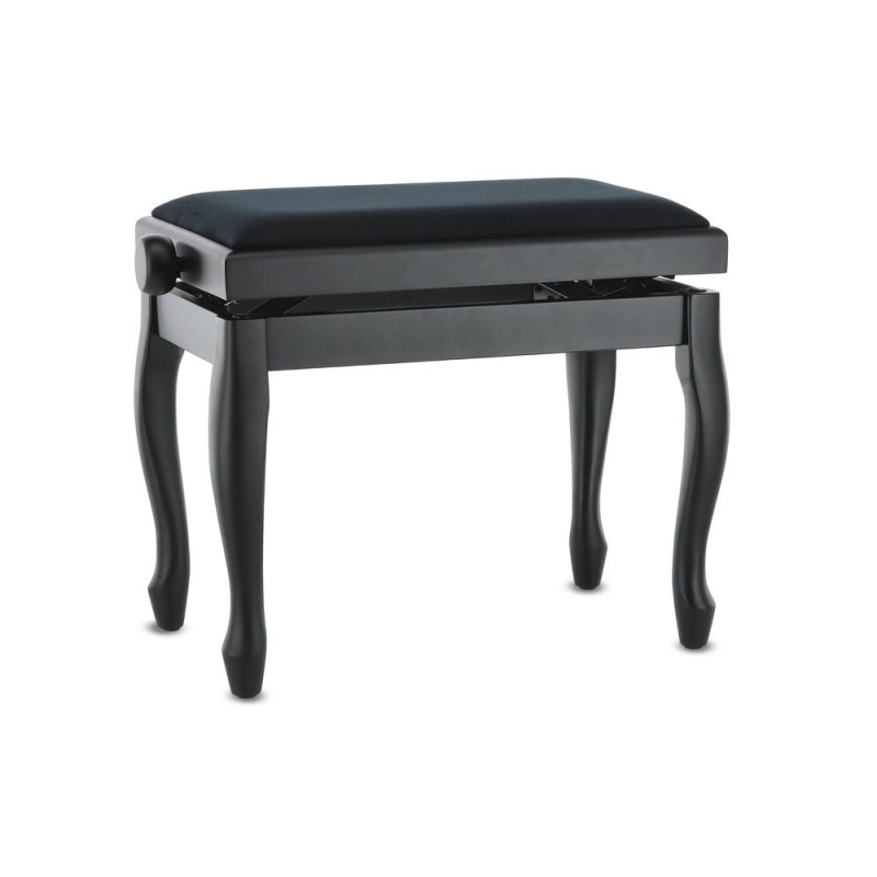 Банкетка для фортепіано GEWA Deluxe Classic Black Matt