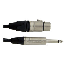Мікрофонний кабель GEWA Peak Line XLR(f)/Mono Jack 6,3 мм (6 м)
