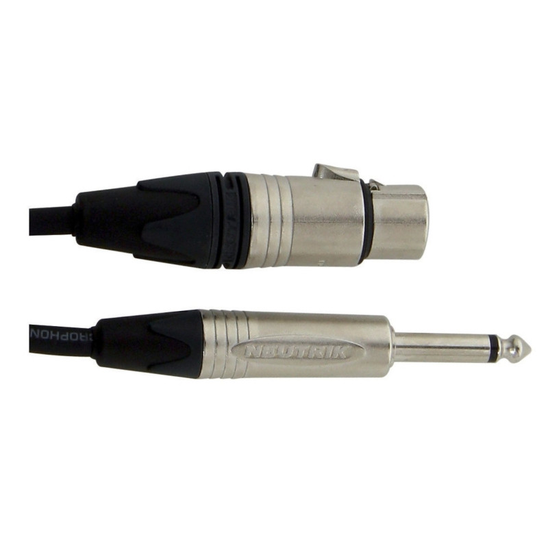 Мікрофонний кабель GEWA Peak Line XLR(f)/Mono Jack 6,3 мм (6 м)