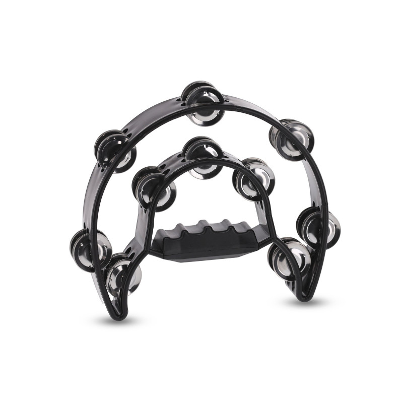 Тамбурин GEWA Jingle wreath Half moon 20 jingles Black