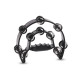 Тамбурин GEWA Jingle wreath Half moon 20 jingles Black