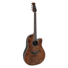 OVATION Celebrity Traditional Plus CS24P Mid Cutaway Nutmeg Burled Maple Акустична гітара з датчиком