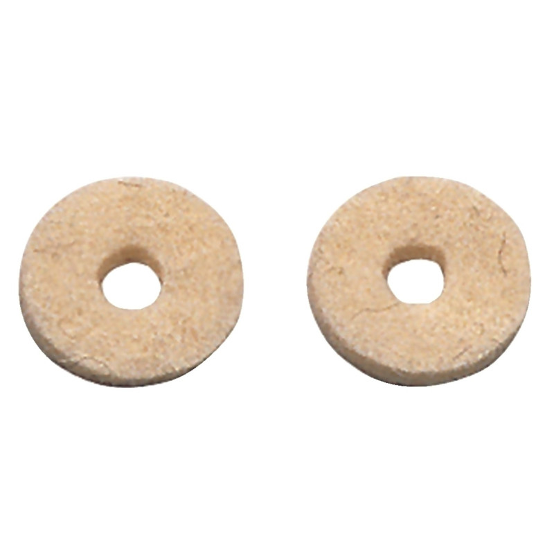 Прокладки для тримачів ременя гітари Partsland Strap Button Felt Padding Natural (12 шт.)