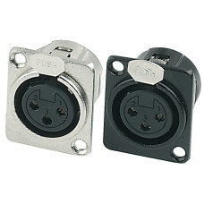 Роз'єм GEWA XLR (f) Black
