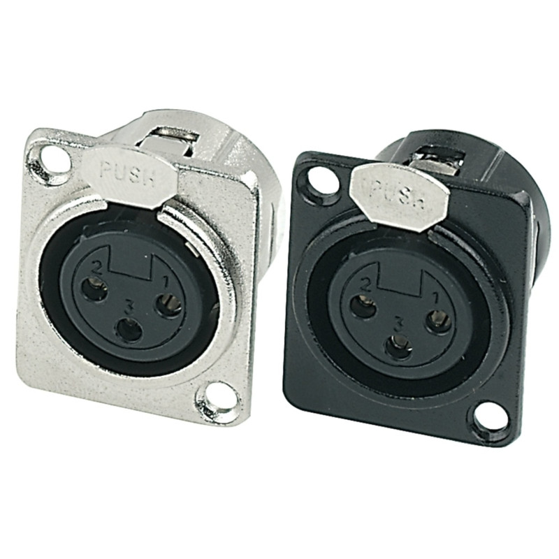 Роз'єм GEWA XLR (f) Black