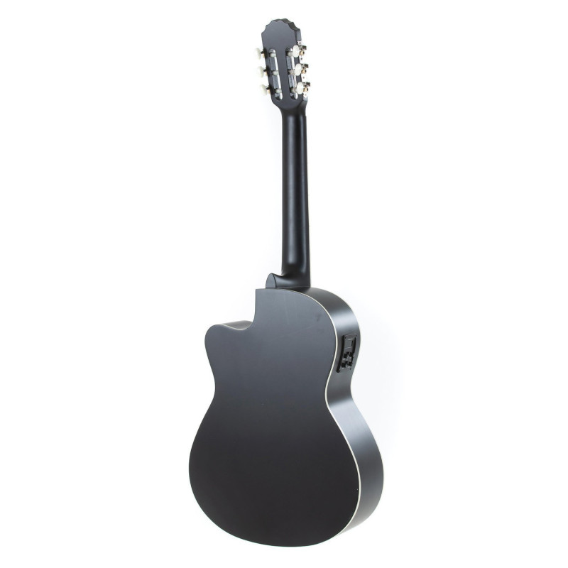 GEWA Basic E-Classic 4/4 Black Класична гітара