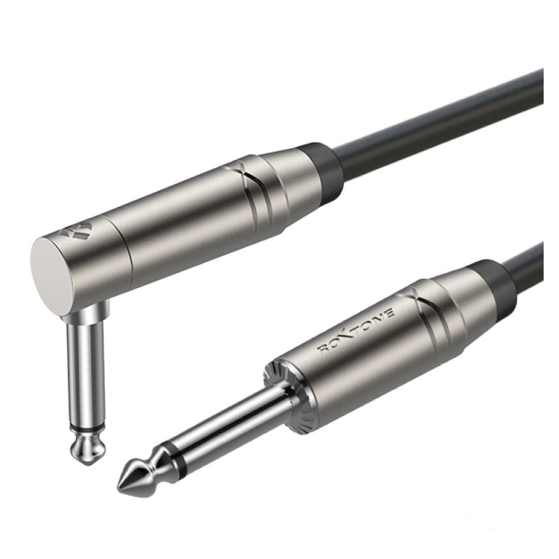 Готовий інструментальний кабель Roxtone SGJJ110L1, 1x0.22 кв.мм, вн.діаметр 6 мм, 1 м
