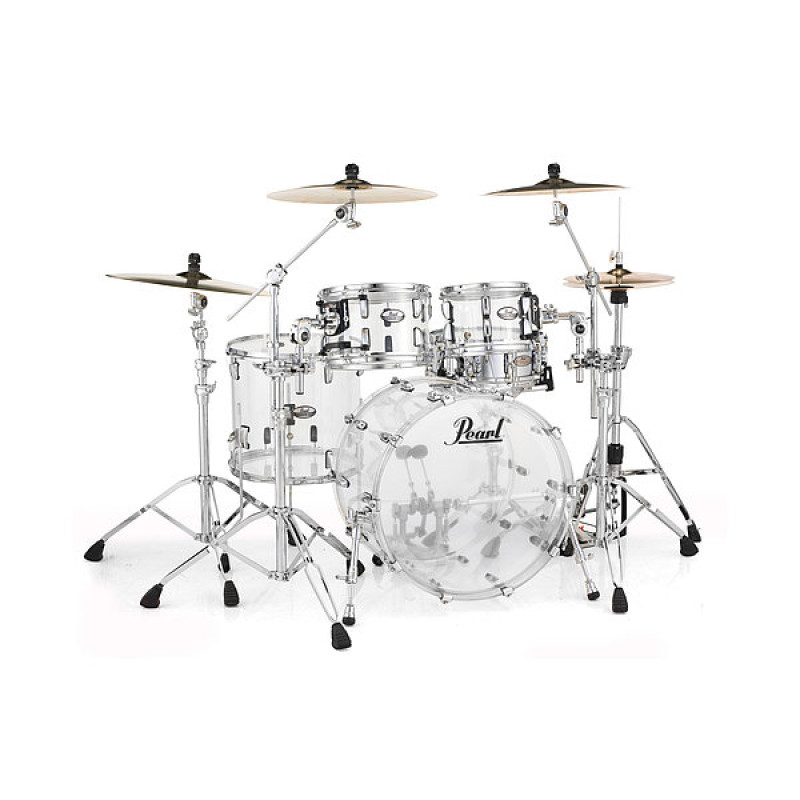 PEARL CRB‑504P/C730 Акриловий барабанний сет Crystal Beat Ultra Clear