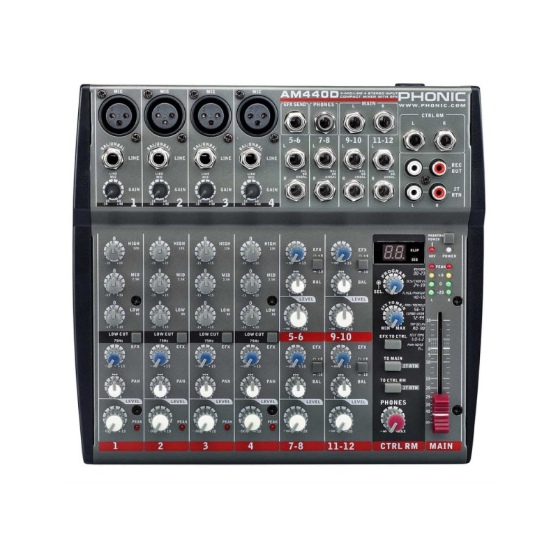 PHONIC AM 440 D Микшерный пульт
