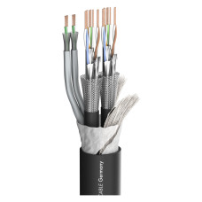 SOMMER CABLE 500-0161-2 SC-MONOCAT 202/sw Гибридный комби кабель 2xCAT7 + 2xDMX, черный