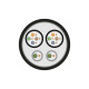 SOMMER CABLE 500-0161-2 SC-MONOCAT 202/sw Гибридный комби кабель 2xCAT7 + 2xDMX, черный
