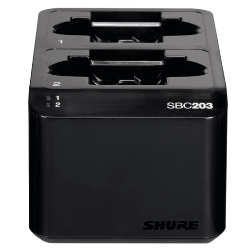 SHURE SBC203-E Подвійна USB док-станція заряджання SB903 для SLX-D