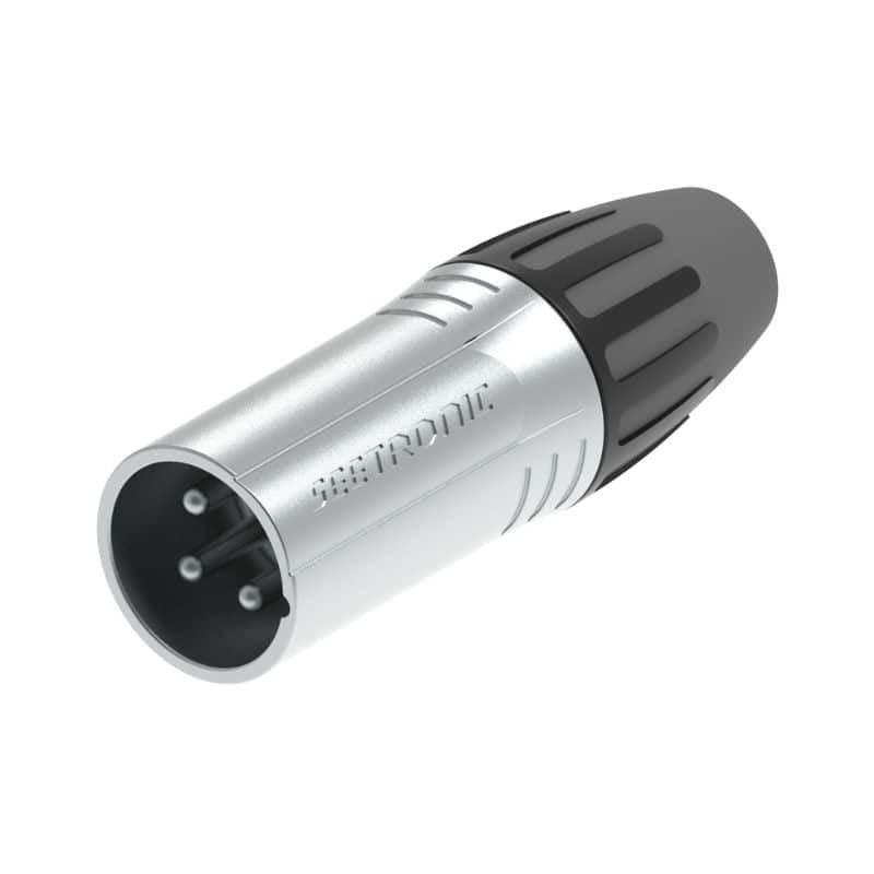 SEETRONIC SCMM3 Кабельний XLR роз'єм male 3-pin хромований
