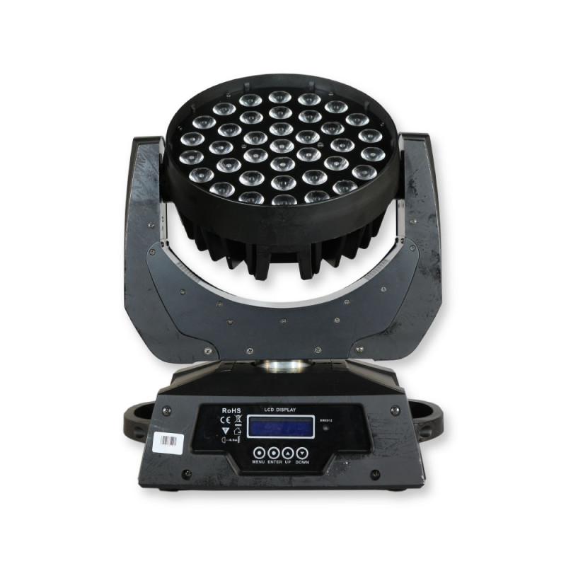 CIM SI-040 LEDWASH 379T (37*3W 3-in-1 LEDs, DMX), 13CH/21CH