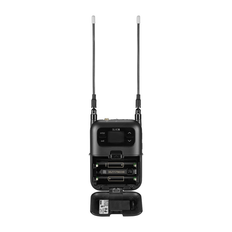 SHURE SLXD5=-H56 Одноканальный портативный цифровой приемник H56 (518-562 МГц)