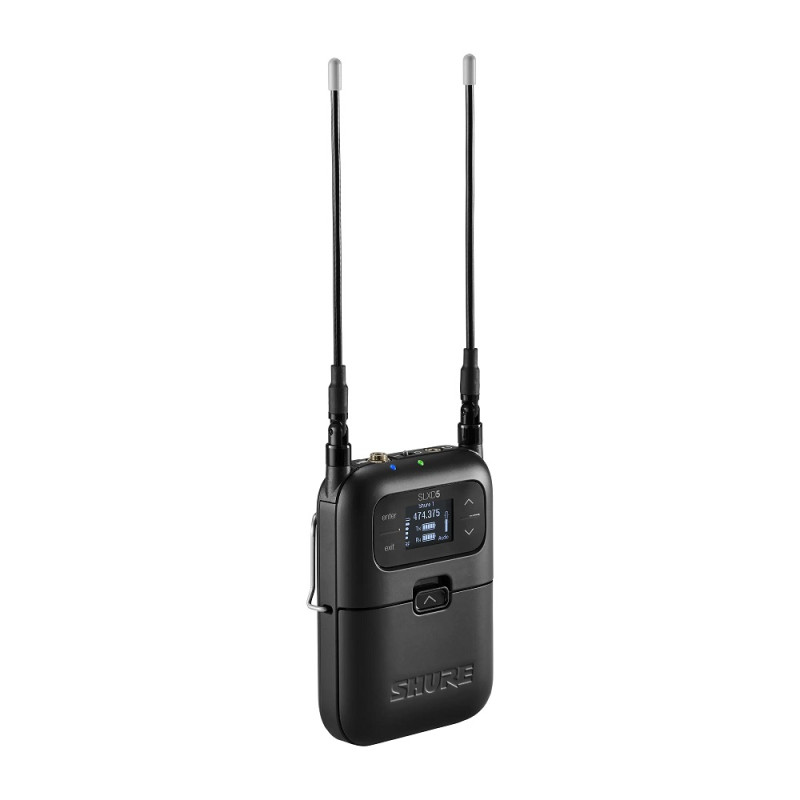 SHURE SLXD5=-H56 Одноканальный портативный цифровой приемник H56 (518-562 МГц)