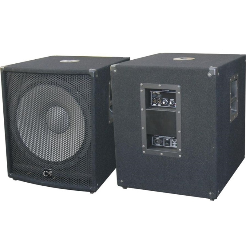 Комплект из 2-х сабвуферов City Sound CSW-18A-2 1200/2400 Вт