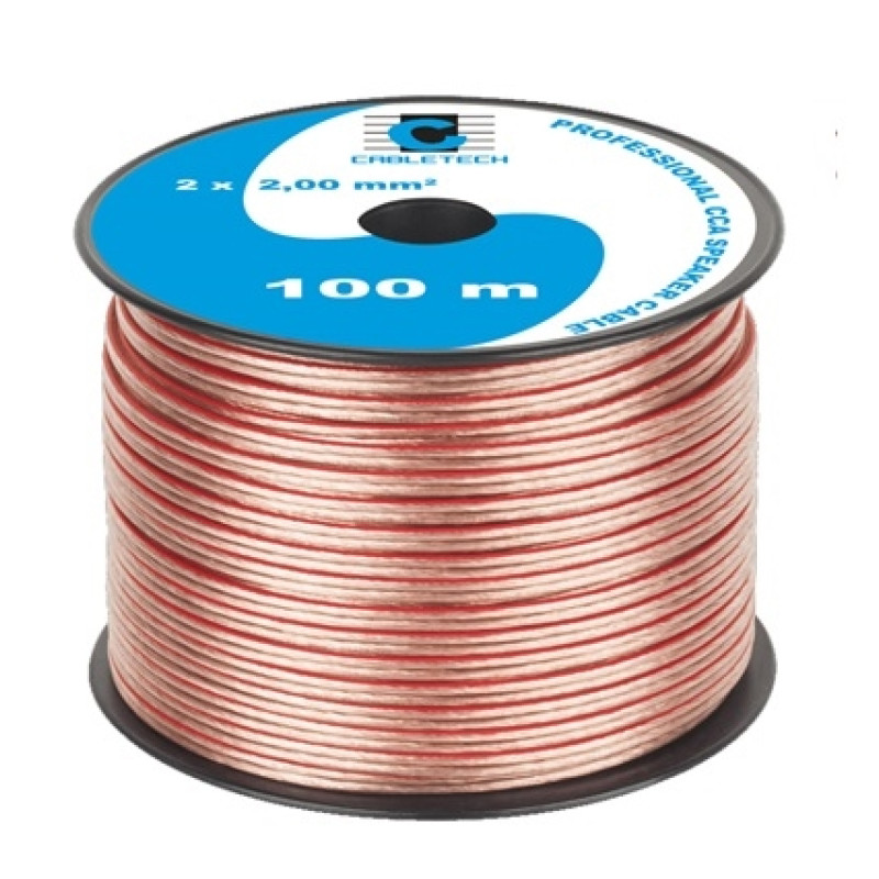 Кабель акустичний Cabletech KAB0359, 2 x 2 мм, 100 м