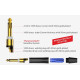 Роз'єм Roxtone PJ2X-GG Jack 6,3 plug (mono)