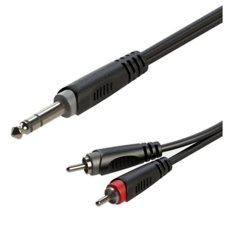 Готовый кабель Roxtone RAYC110L3, 2х1x0.14 кв. мм, вн. диаметр 4x8 мм, 3 м