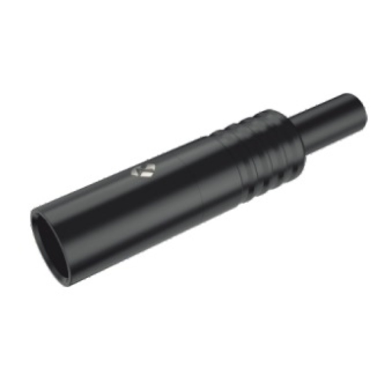 Роз'єм міні XLR Roxtone RMX3M-B male (тато)