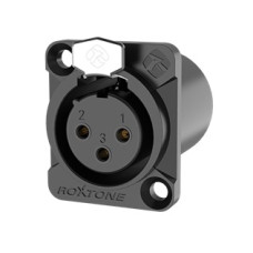 Роз'єм Roxtone RX3FDWP-BG XLR панельний female (мама) вологостійкий