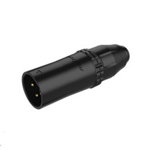 Разъем Roxtone RX3MWP-BG XLR male (папа) водозащитный