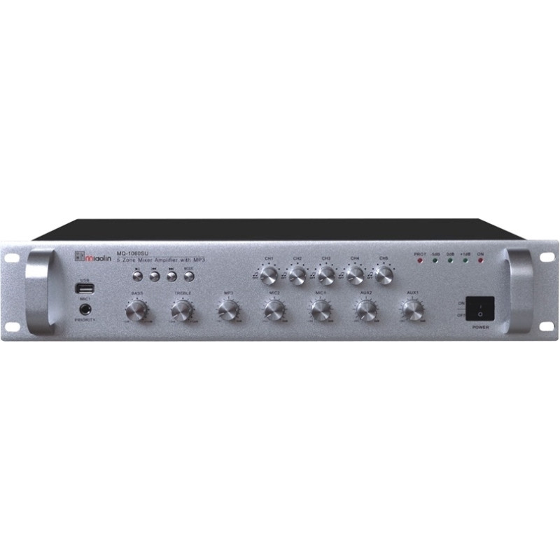 Підсилювач Younasi Y-1650SU, 650Вт, USB, 5 zones