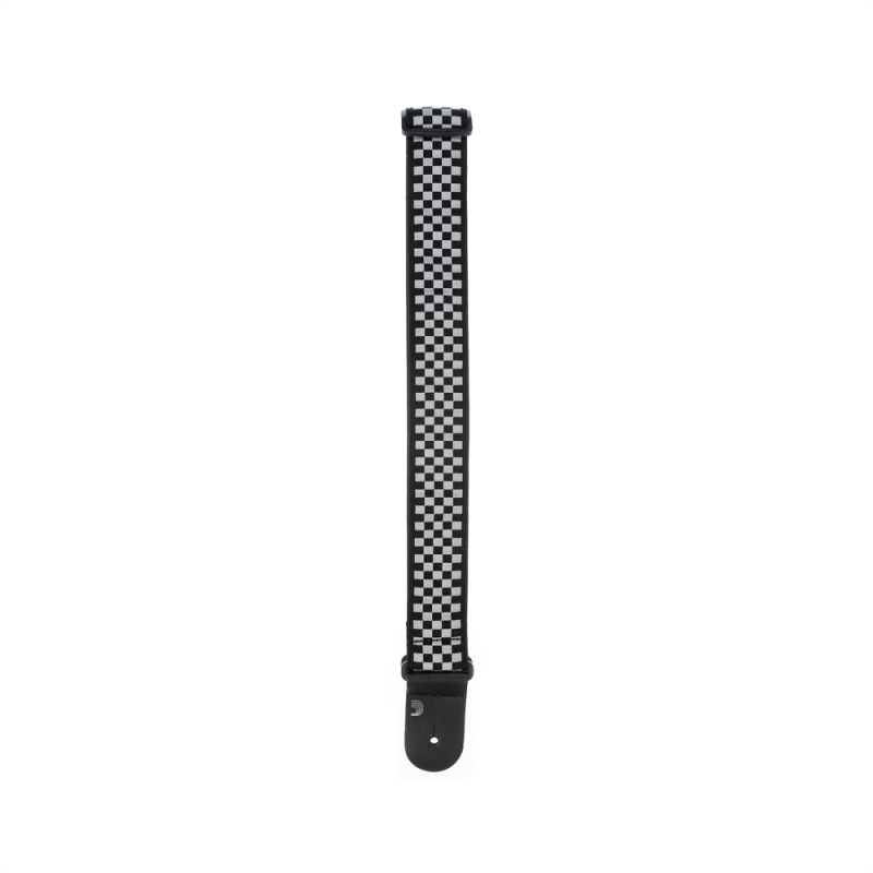 D`ADDARIO 50C02 NYLON WOVEN GUITAR STRAP (CHECK MATE)