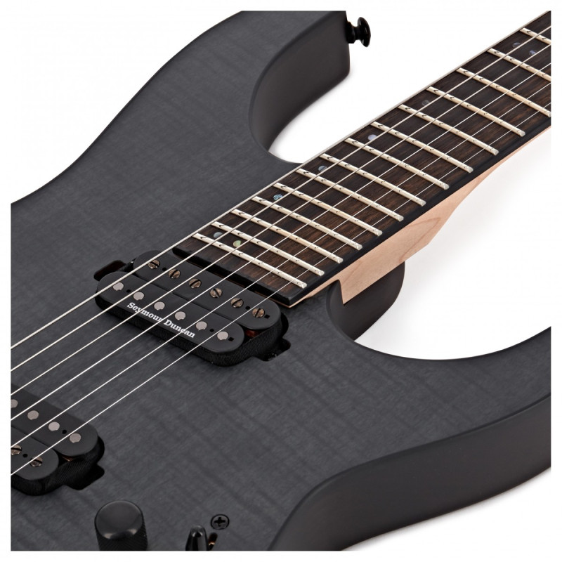 LTD M-1000 MULTI-SCALE FM (See Thru Black Satin)