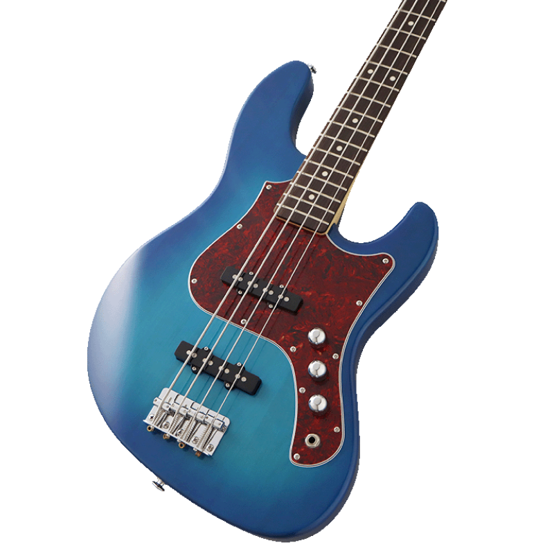 FGN BMJ2-R Mightty Jazz Boundary Series (Transparent Blue Sunburst)
