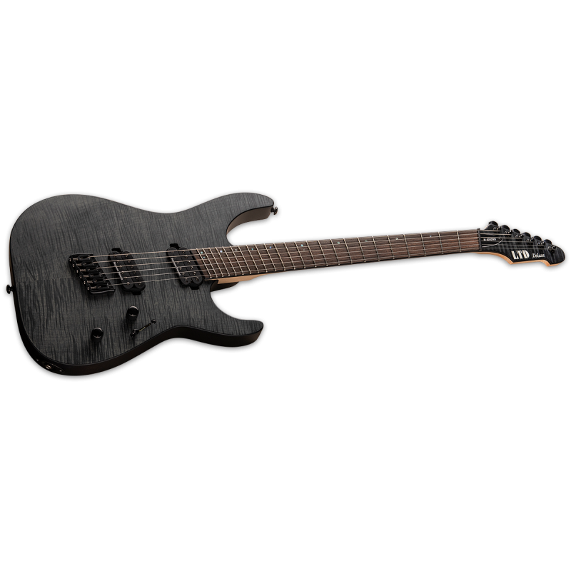 LTD M-1000 MULTI-SCALE FM (See Thru Black Satin)
