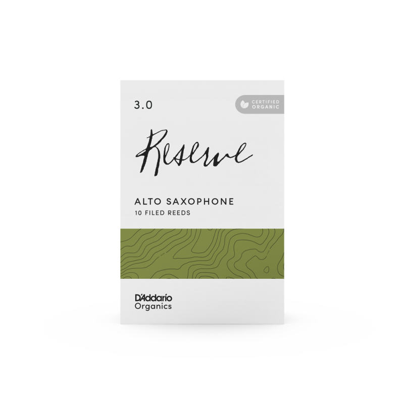 D`ADDARIO Organic Reserve - Alto Sax #3.0 - 10 Box