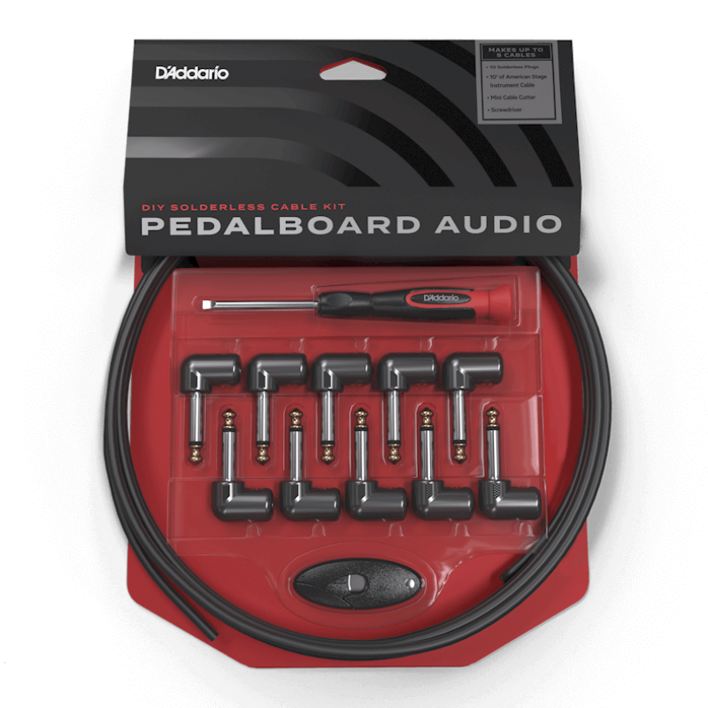 D'ADDARIO PW-GPKIT-10 DIY Solderless Pedalboard Cable Kit
