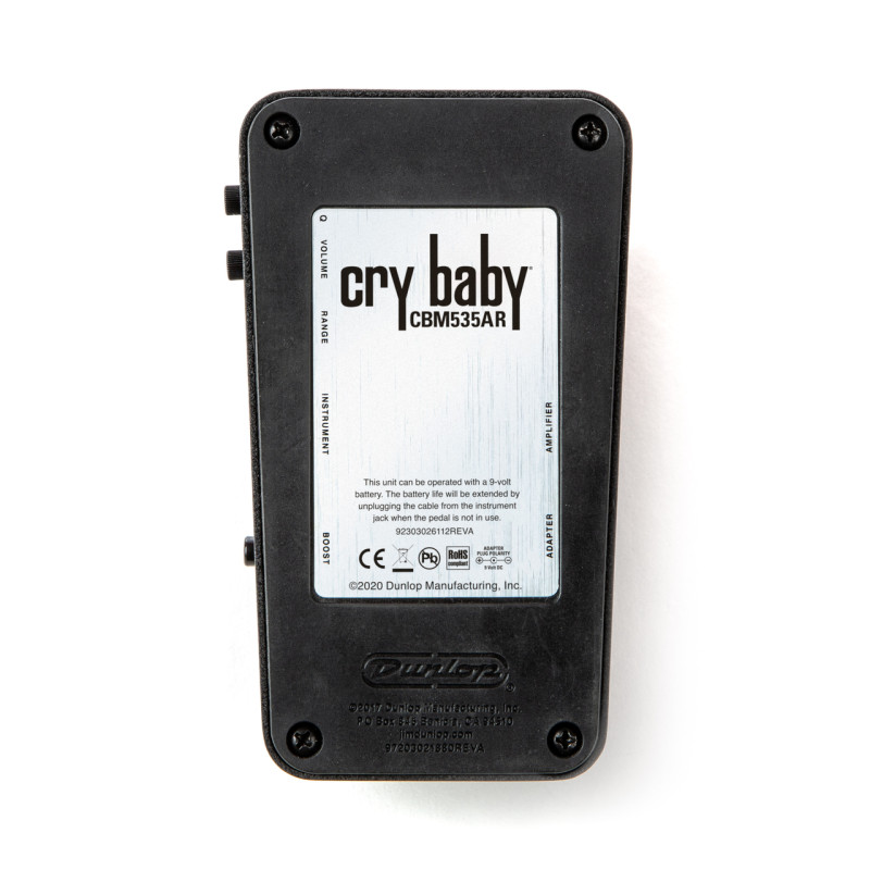 DUNLOP CRYBABY Q MINI 535Q AUTO-RETURN WAH Педаль ефектів