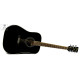 IBANEZ PF15 BK Гитара акустическая