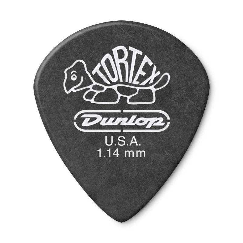DUNLOP TORTEX PITCH BLACK JAZZ III PICK 1.14MM Медіатори