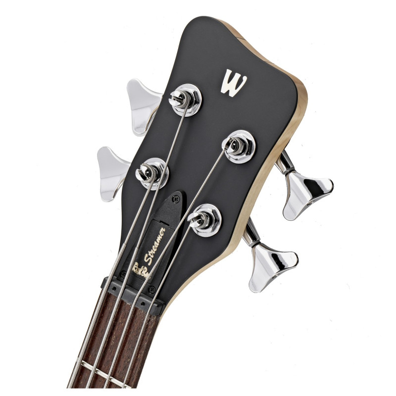 WARWICK RockBass Streamer Standard, 4-String (Nirvana Black Transparent Satin) Бас-гітара