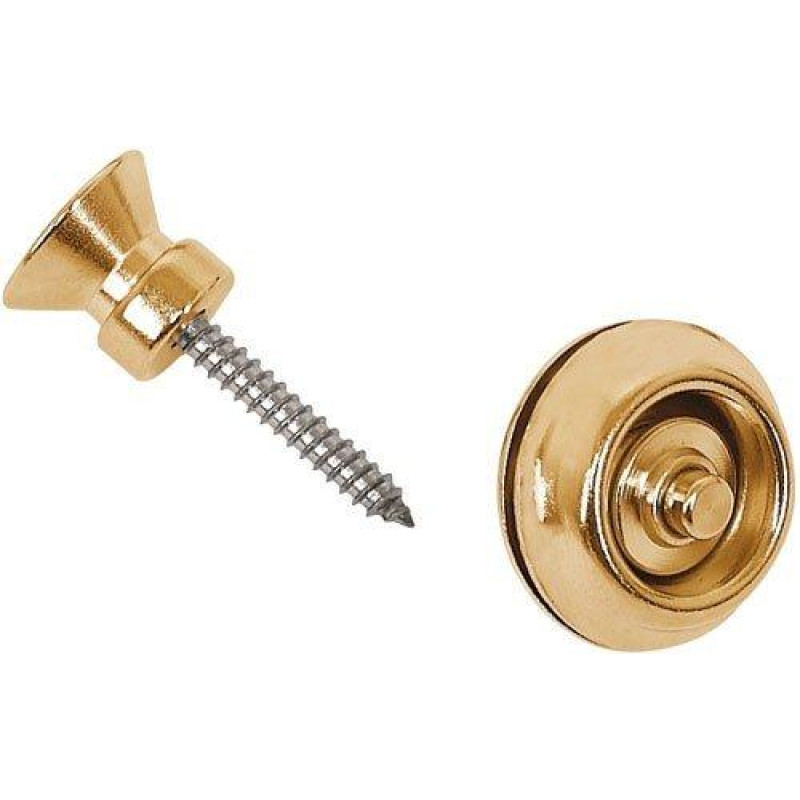 DUNLOP SLS1504G STRAPLOK STRAP RETAINERS TRADITIONAL - 24KT GOLD