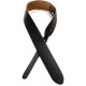 LEVY'S M12-BLK CLASSICS SERIES GUITAR STRAP (BLACK) Ремінь для гітари