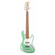SADOWSKY MetroLine 21-Fret Vintage J/J Bass, Alder, 5-String (Solid Sage Green Metallic Satin) Бас-гітара