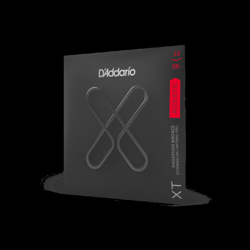 D’ADDARIO XTAPB1356 XT PHOSPHOR BRONZE MEDIUM (13-56) Струны для акустической гитары