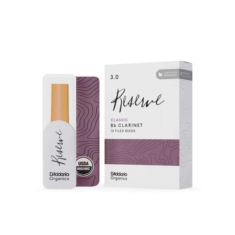 D`ADDARIO Organic Reserve Classic Bb Clarinet #3.0 - (1 шт)