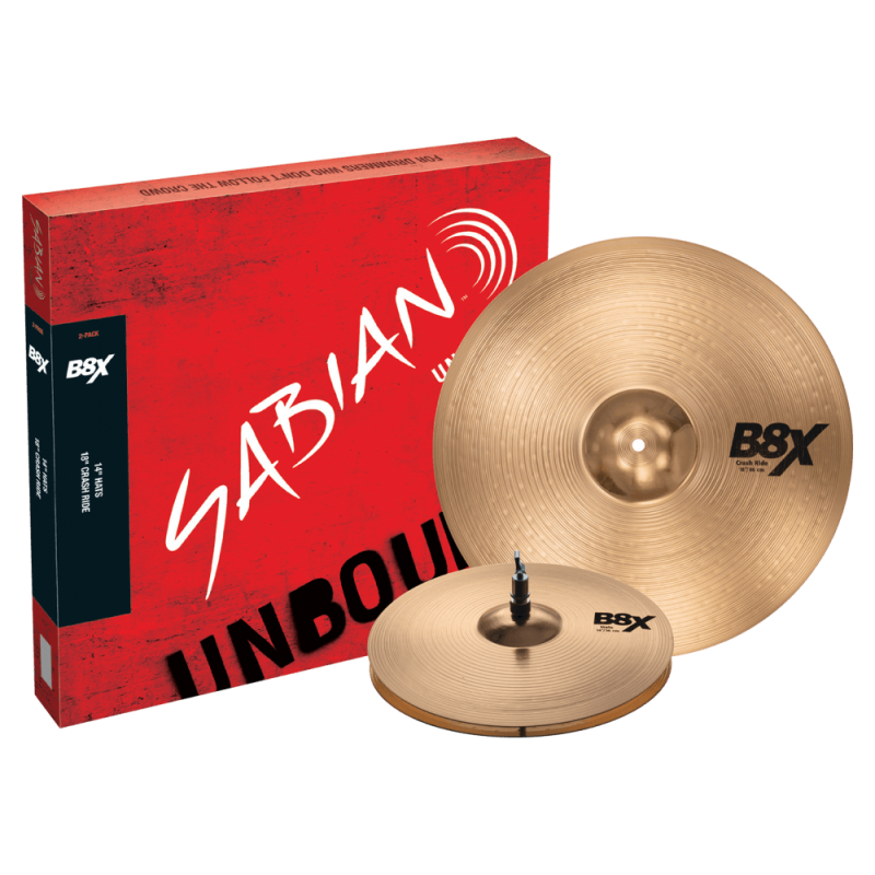 SABIAN B8X 2-PACK Комплект тарілок
